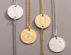 Saint Valentin: géo-localiser ses secrets d'amour avec les bijoux de la nouvelle collection "Wander"